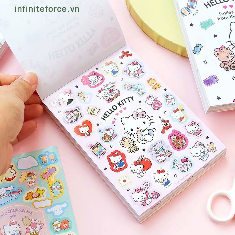 128 Tờ Giấy Ghi Chú Không Dính Hình Hoạt Hình Đáng Yêu Cho Học Sinh Nhật Ký