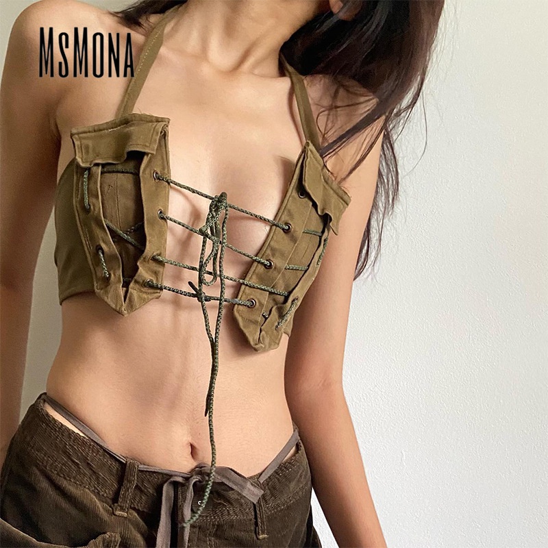 Áo Tank Top Hai Dây Màu Trơn Dáng Ôm Thời Trang 2023 Quyến Rũ Cho Nữ