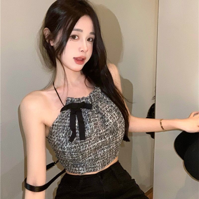 Áo tank top Hở Lưng Gợi Cảm Thời Trang Mùa Hè