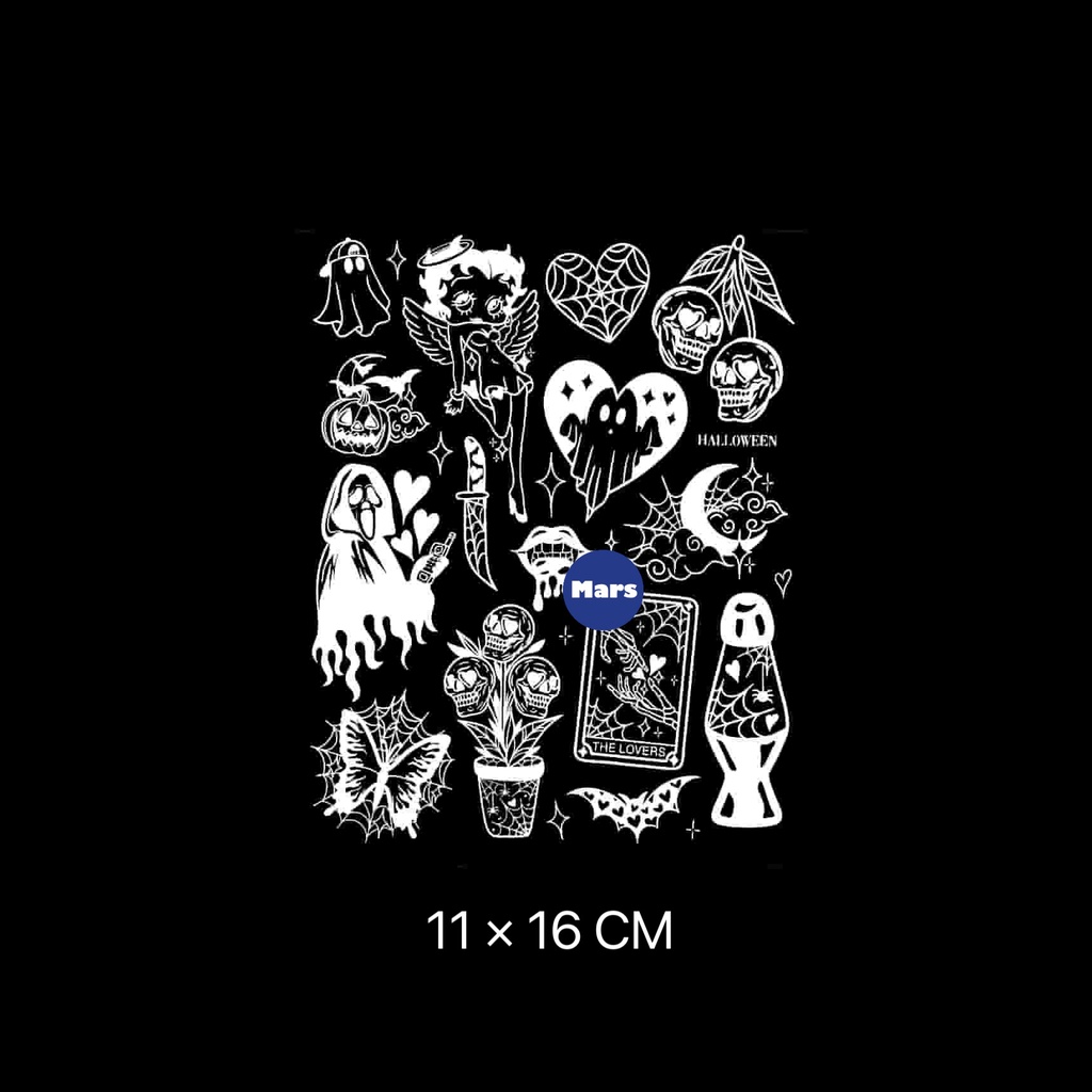 Miếng Dán Hình Xăm Giả 2 Tuần Bán Vĩnh Viễn Lâu Phai d212