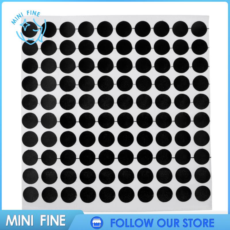 Bộ 100 Thanh Đánh Dấu Bida Tự Dính 12mm Màu Đen03