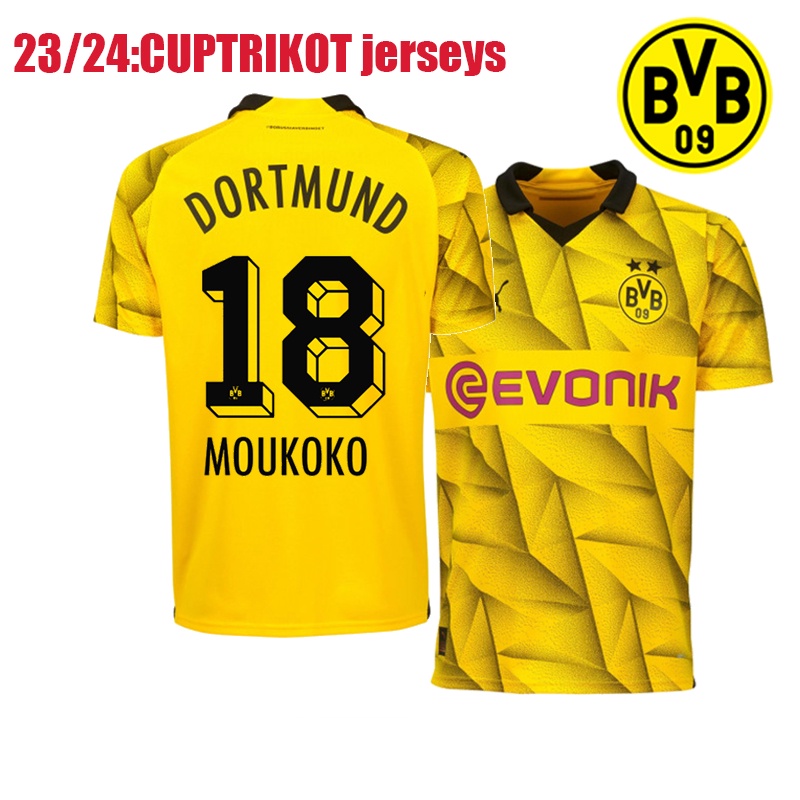 Áo Thun Bóng Đá Dáng Rộng Số 23-24 dortmund 23 / 24 Chất Lượng Cao