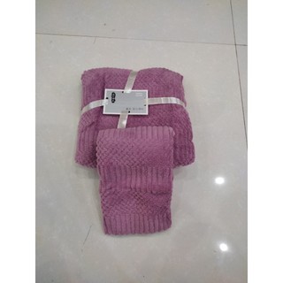 Set 2 Khăn Lông Cừu Hàn Quốc(Khăn Tắm+Khăn Gội đầu) NgọcLinh.Store