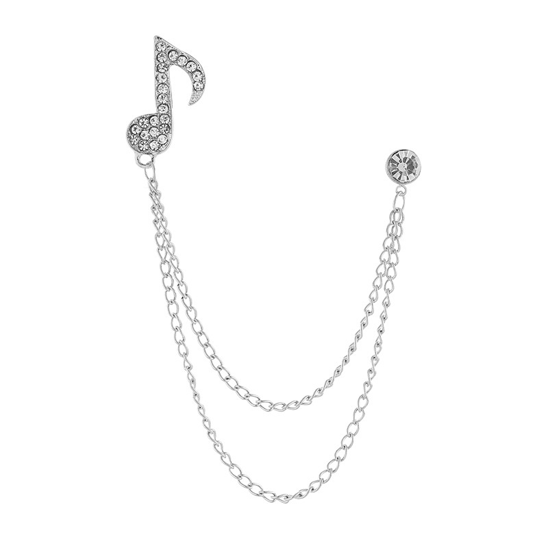 Trâm Cài Áo Hình Vương Miện Bằng Hợp Kim Phong Cách Hải Quân Cho Nam & Nữ