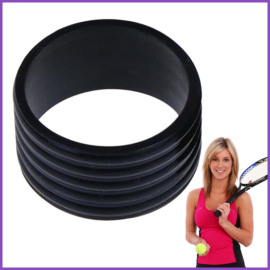 Vòng Cao Su Co Giãn Quấn Cán Vợt Cầu Lông / tennis / tennis Tiện Dụng
