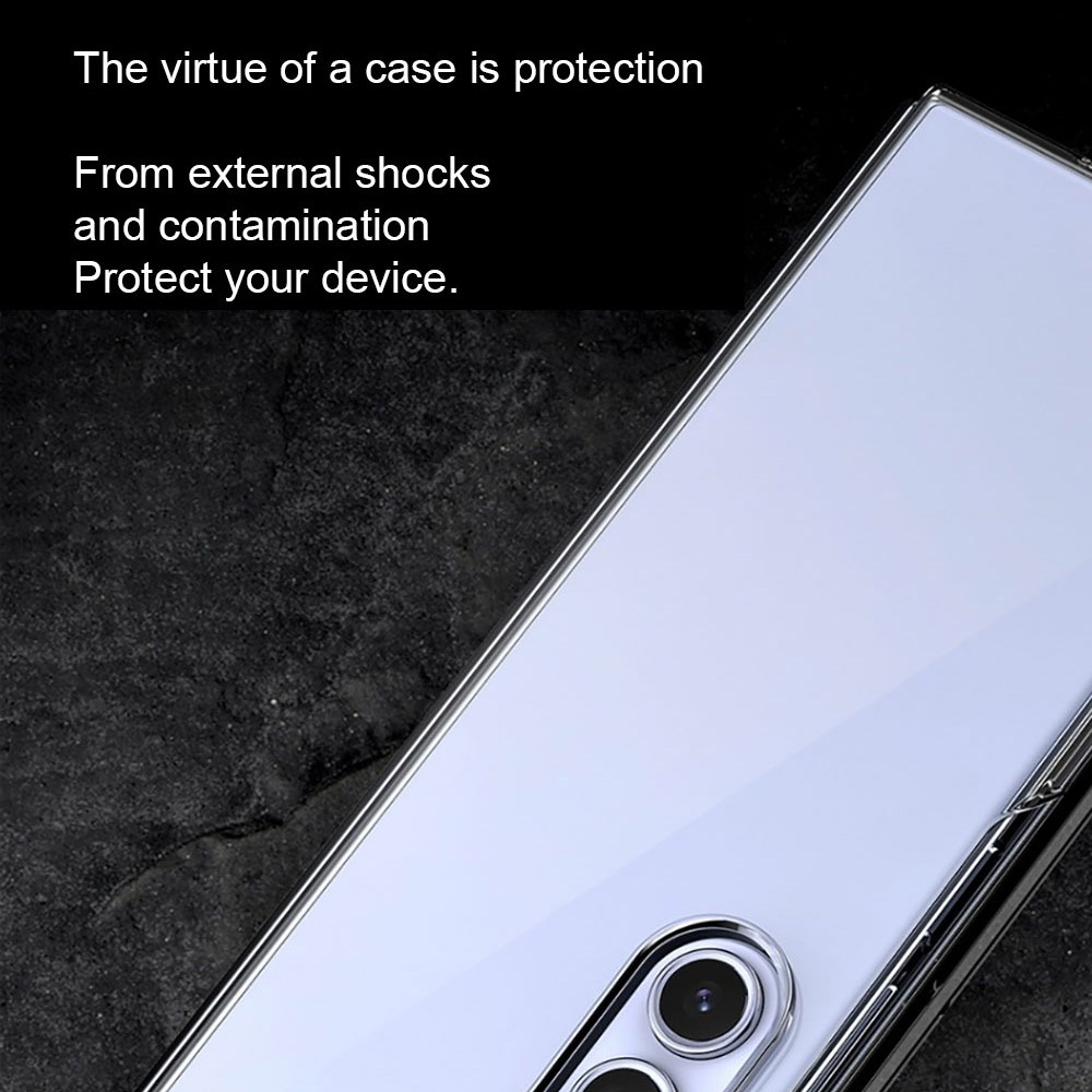 ARAREE Korea Galaxy Z Fold 5 Fold5 Case Nukin Clear Slim Samsung Flip Cover