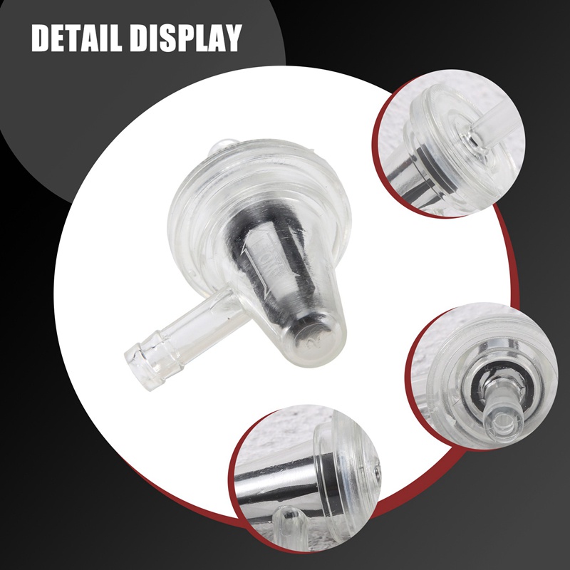 1 Bộ Lọc Nhiên Liệu Góc Phải 1 / 4 inch 6mm Cho kawasaki yamaha