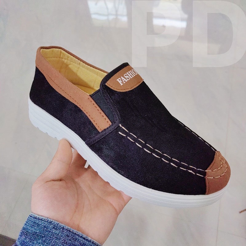 Giày Vải canvas 122 Chống Trượt Thoáng Khí Thoải Mái Cho Nam