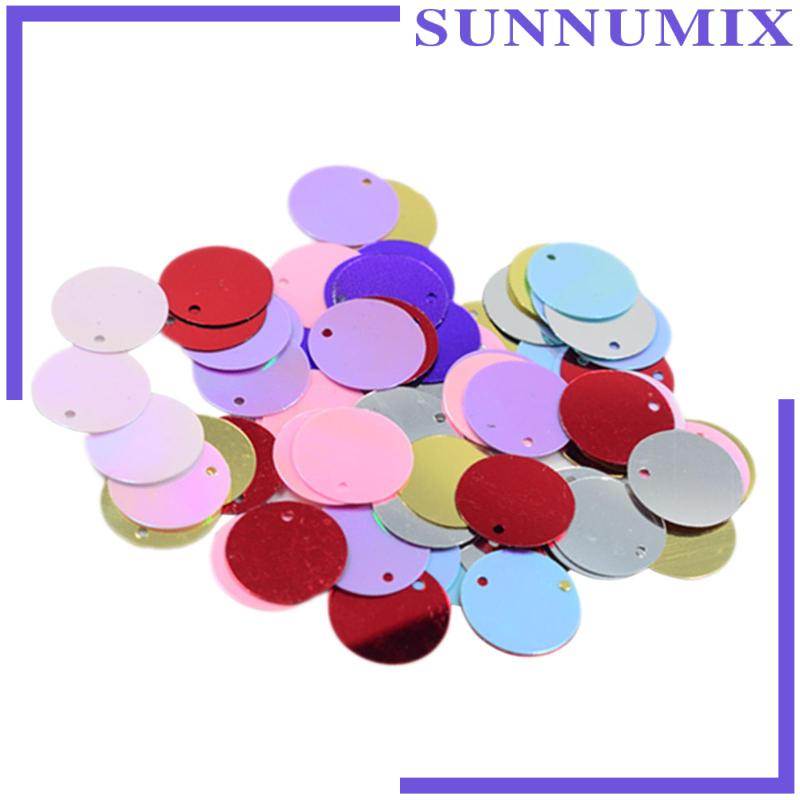 Set 130 / 10g Hạt Kim Sa Tròn Đính Quần Áo