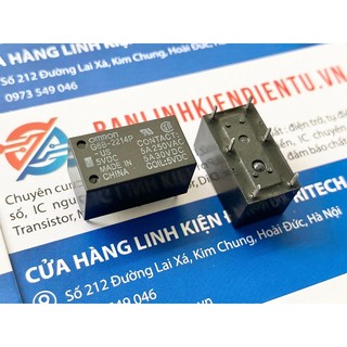 G6b-2214p-us rơ le omron 5vdc 5a 6 chân