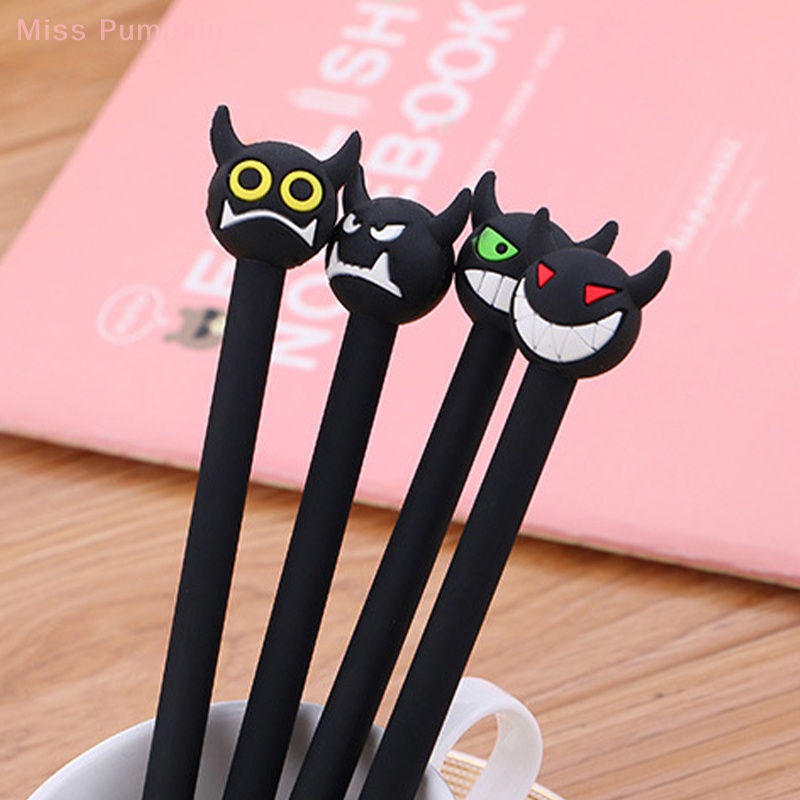 Bút Mực gel Đầu Bò Hoạt Hình Sáng Tạo Dễ Thương Cho Học Sinh / Văn Phòng