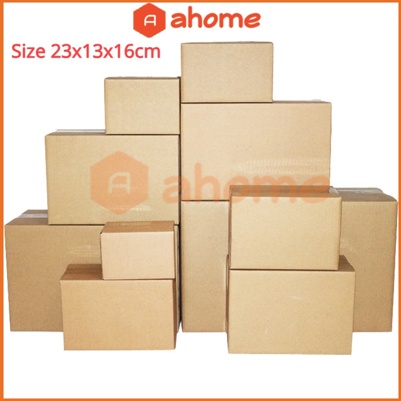 Hộp carton Kích Thước 23x13x16cm Có Nắp Đậy Tiết Kiệm Không Gian