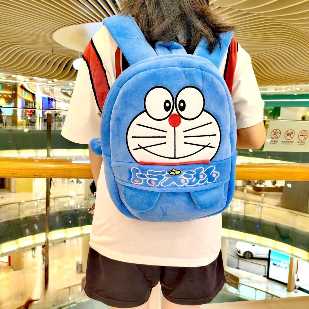 Doraemon Ba Lô Đeo Vai Kiểu Hoạt Hình Doremon Nhồi Bông Dễ Thương Cho Nữ Sinh