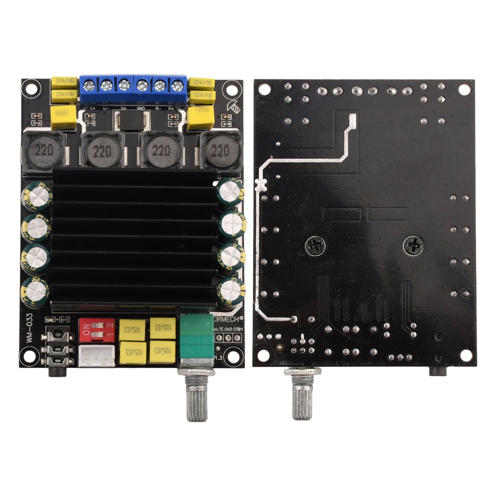 Pcbfun Bảng Mạch Khuếch đại âm Thanh  Dc 12v-36v Hifi 2 Chs 2x100w