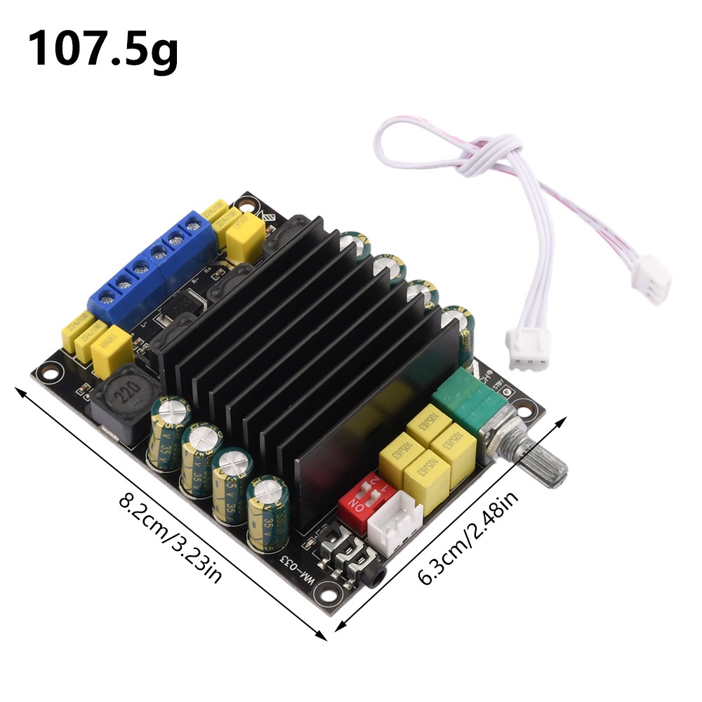 Pcbfun Bảng Mạch Khuếch đại âm Thanh  Dc 12v-36v Hifi 2 Chs 2x100w
