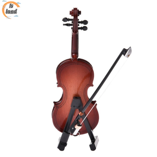 Mô Hình Đàn violin mini Kèm Giá Đỡ Và Hộp Đựng