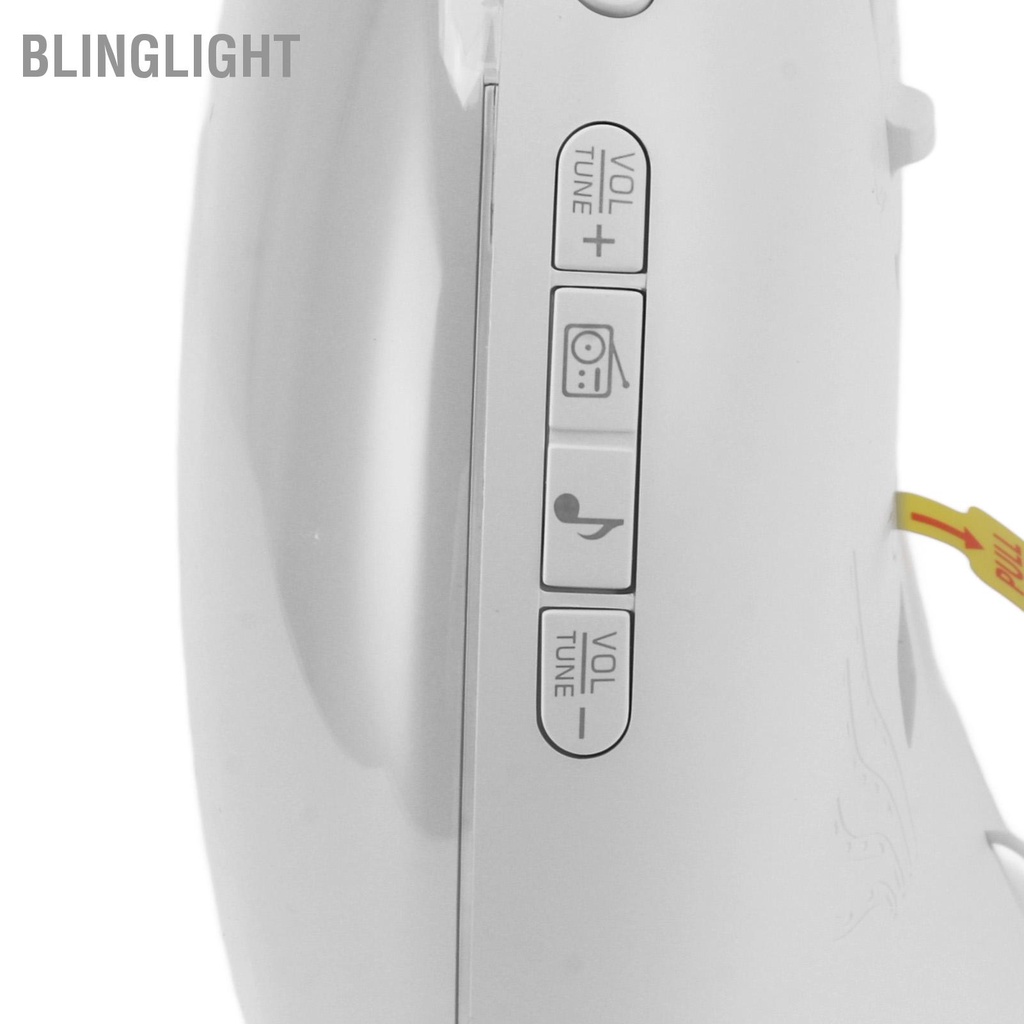 Blinglight Đồng hồ báo thức bình minh Ánh sáng đầy màu sắc Báo động kép Đài FM Đánh mô phỏng mặt trời mọc cho người ngủ nặng Phòng Món quà lý tưởng