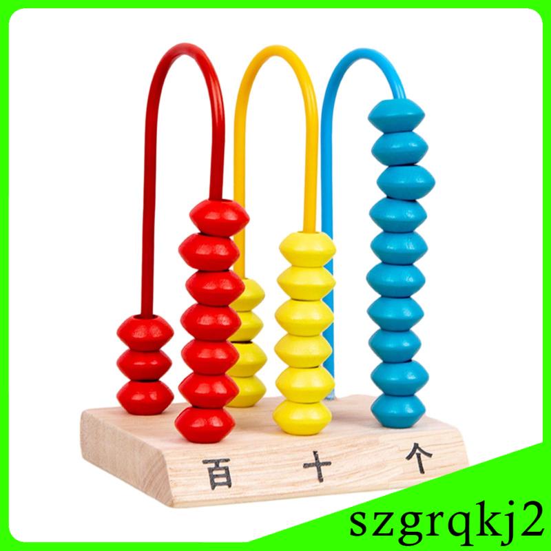 Bàn Tính Gỗ Đồ Chơi Cho Trẻ Em