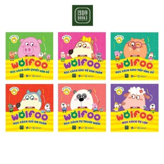 Sách combo 6 cuốn wolfoo học kỹ năng sống - 1980books - bản quyền