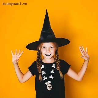 Nón Phù Thủy Màu Đen Hóa Trang halloween