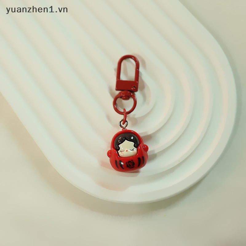 Zheng Móc Khóa Hoạt Hình diy Bằng Nhựa resin Dễ Thương Trang Trí Túi Xách / Điện Thoại Học Sinh vn