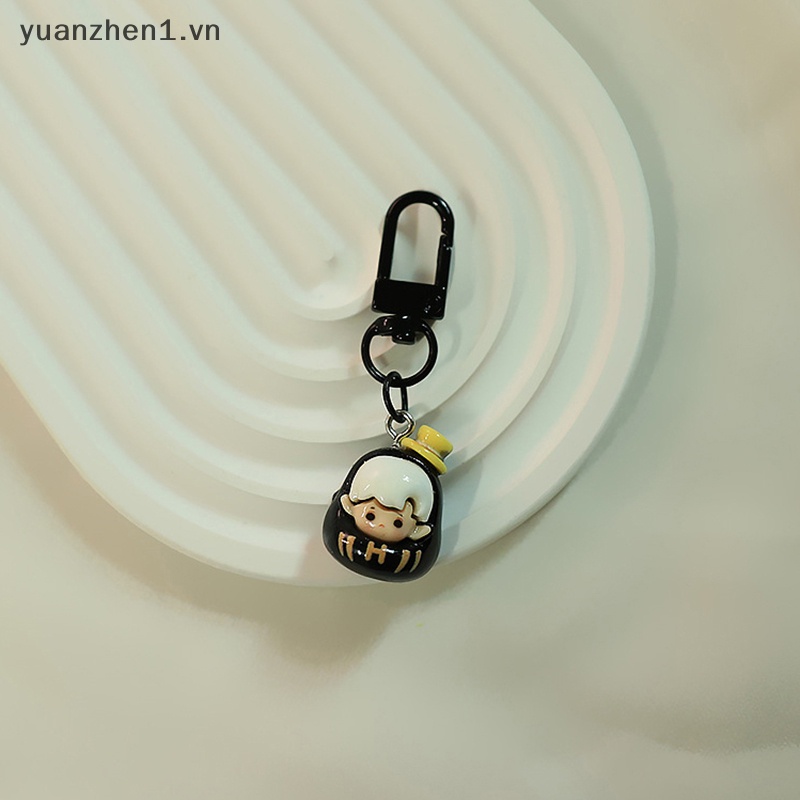 Zheng Móc Khóa Hoạt Hình diy Bằng Nhựa resin Dễ Thương Trang Trí Túi Xách / Điện Thoại Học Sinh vn