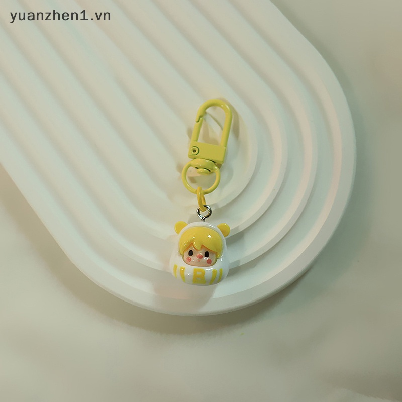 Zheng Móc Khóa Hoạt Hình diy Bằng Nhựa resin Dễ Thương Trang Trí Túi Xách / Điện Thoại Học Sinh vn