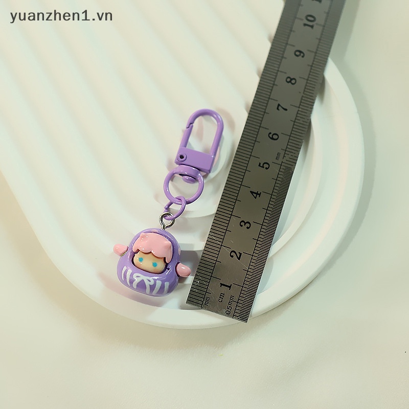 Zheng Móc Khóa Hoạt Hình diy Bằng Nhựa resin Dễ Thương Trang Trí Túi Xách / Điện Thoại Học Sinh vn