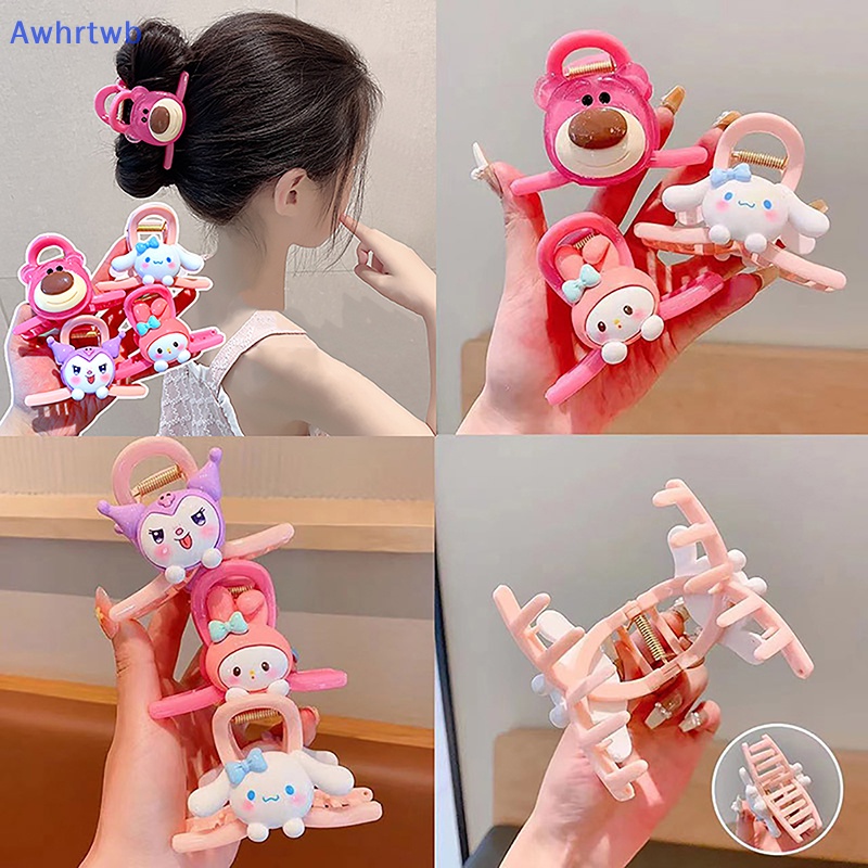 SANRIO Kẹp Tóc Hình Cá Mập kuromi my melody cinnamoroll Dễ Thương Cho Bé Gái Mới