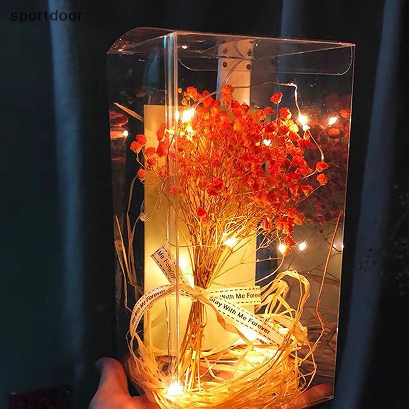Dây Đèn led 1m 10 Bóng Chống Thấm Nước Trang Trí Đa Năng