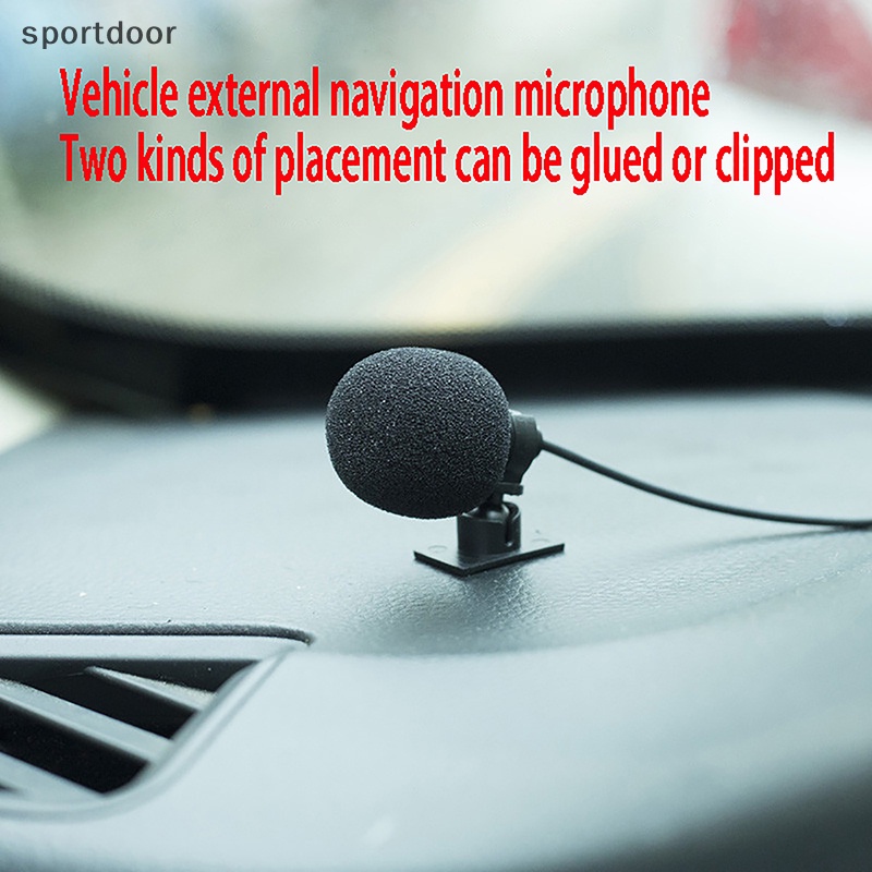 Micro jack Cắm 3.5mm mini Có Dây Màu Đen Cho radio dvd Tự Động Dài 3m