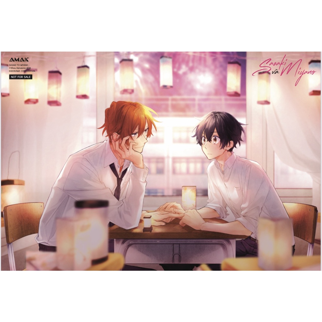 Sách Sasaki và Miyano tập 4  - Bản Quyền