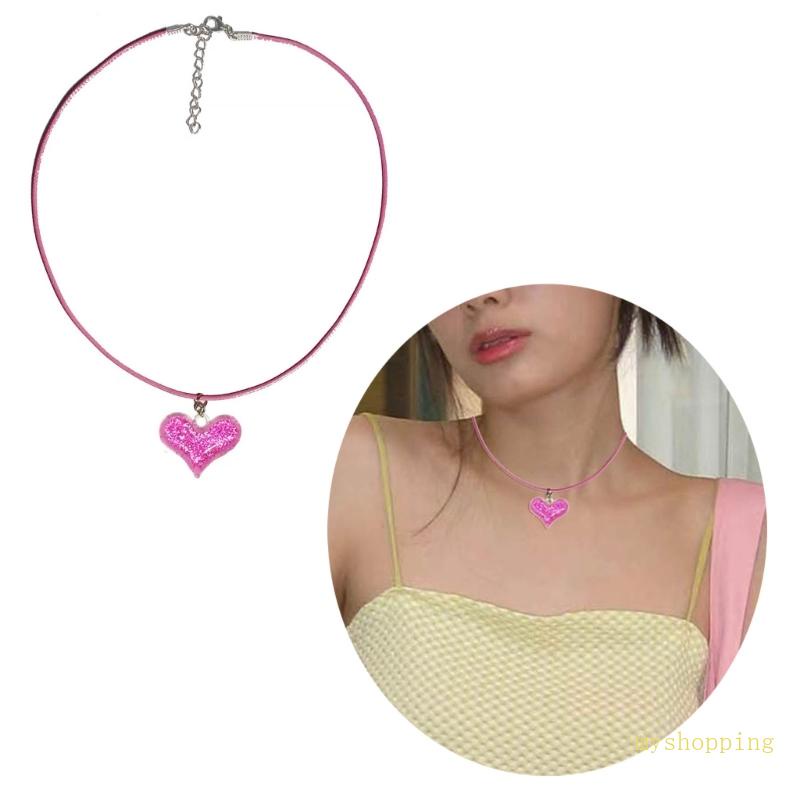 Ivy Dây Chuyền Xương Đòn acrylic Hình Hoa / Ngôi Sao / Trái Tim Có Thể Điều Chỉnh Kích