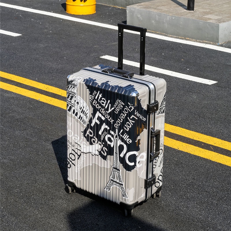 Vali 20-28 Inch Vali Nữ Sinh Viên Mật Khẩu Hộp 24 Inch Xe Đẩy Ốp Lưng Nam 26 Vali Dung Tích Lớn Bền vali