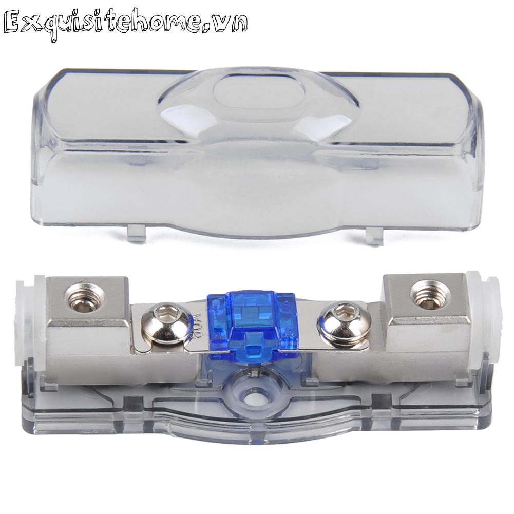 Cầu Chì 60Amp mini 4 / 8 ga in 4 / 8 ga Kèm Cầu Chì Cho Xe Hơi