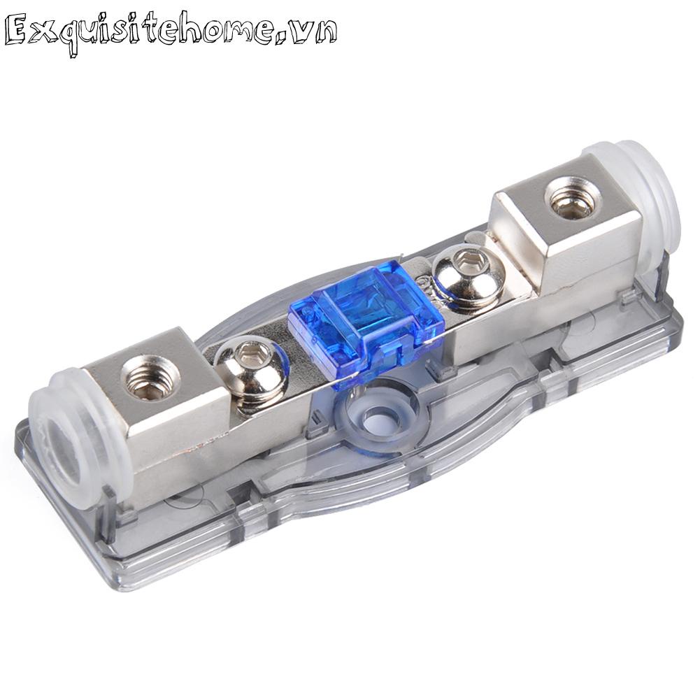 Cầu Chì 60Amp mini 4 / 8 ga in 4 / 8 ga Kèm Cầu Chì Cho Xe Hơi