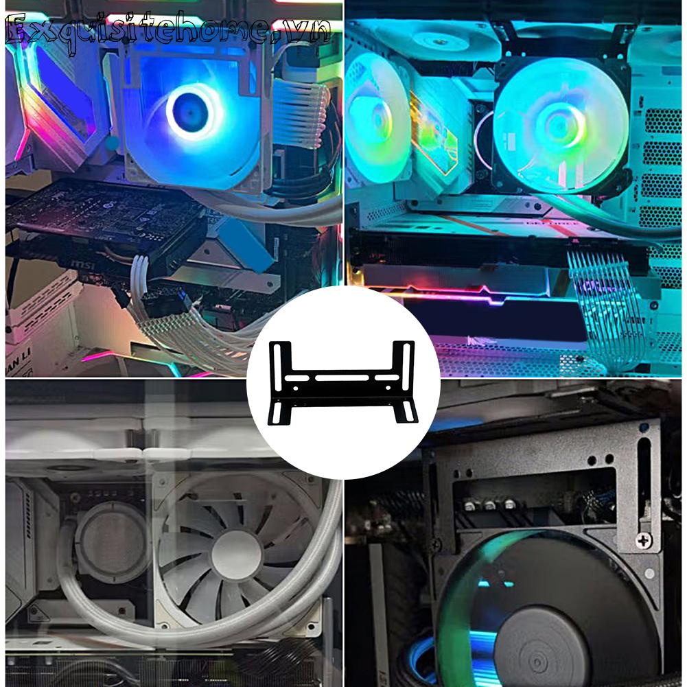 Ram Giá Đỡ Quạt Tản Nhiệt Làm Mát Bằng Kim Loại 8 / 9 / 10cm