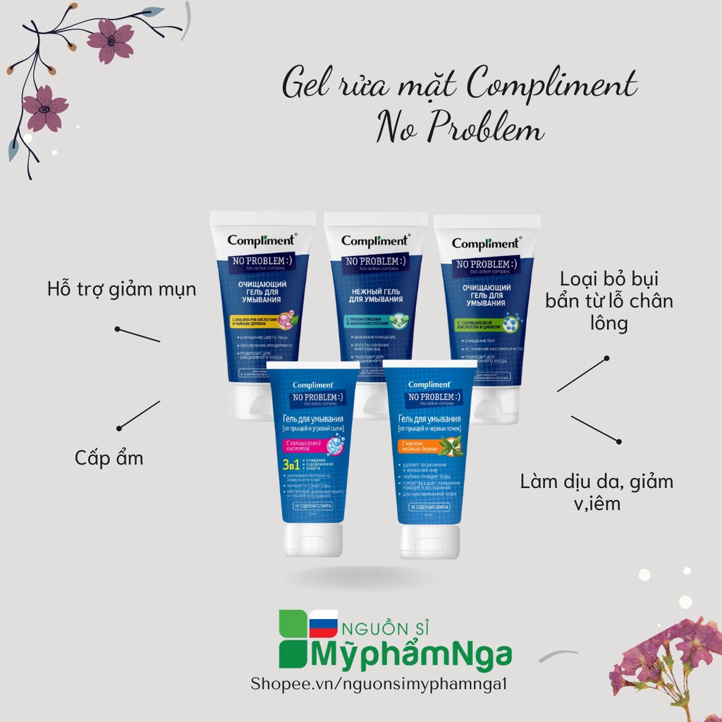 Sữa Rửa Mặt Compliment No Problem