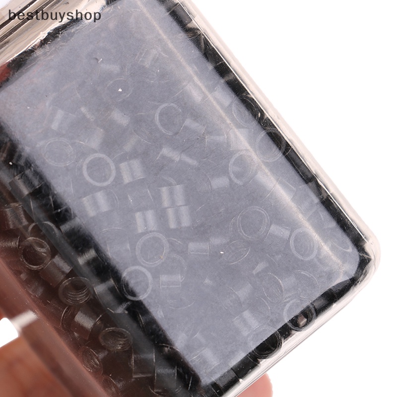 Set 1000 Vòng Silicon Siêu Nhỏ Nối Tóc Mới