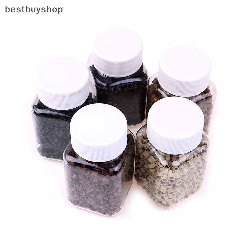 Set 1000 Vòng Silicon Siêu Nhỏ Nối Tóc Mới