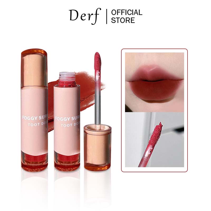 Son Môi Derf Nude Nhẹ Mềm Mịn Dưỡng Môi Không Thấm Nước