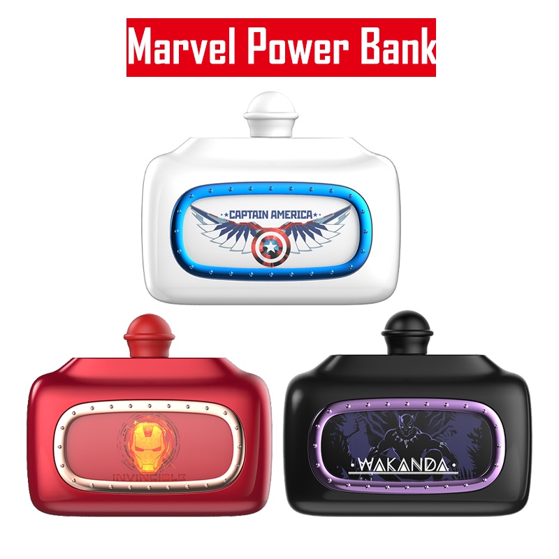 Sạc Dự Phòng 5000mah marvel avengers tz1 Loại c 2a Chất Lượng Cao