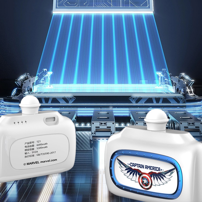 Sạc Dự Phòng 5000mah marvel avengers tz1 Loại c 2a Chất Lượng Cao