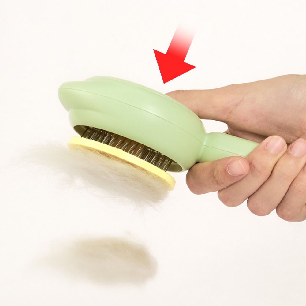 Mới Lược Chải Lông Bằng Thép Không Gỉ Cho Thú Cưng