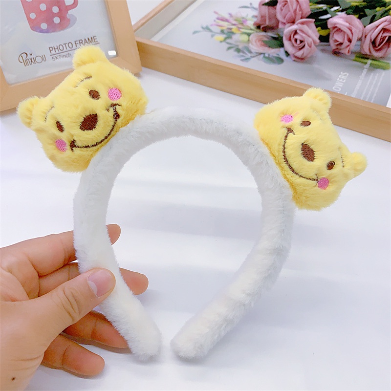 Băng Đô Cài Tóc Hai Đầu Họa Tiết Hoạt Hình Dễ Thương Thời Trang 2023 Cho Bé Gái