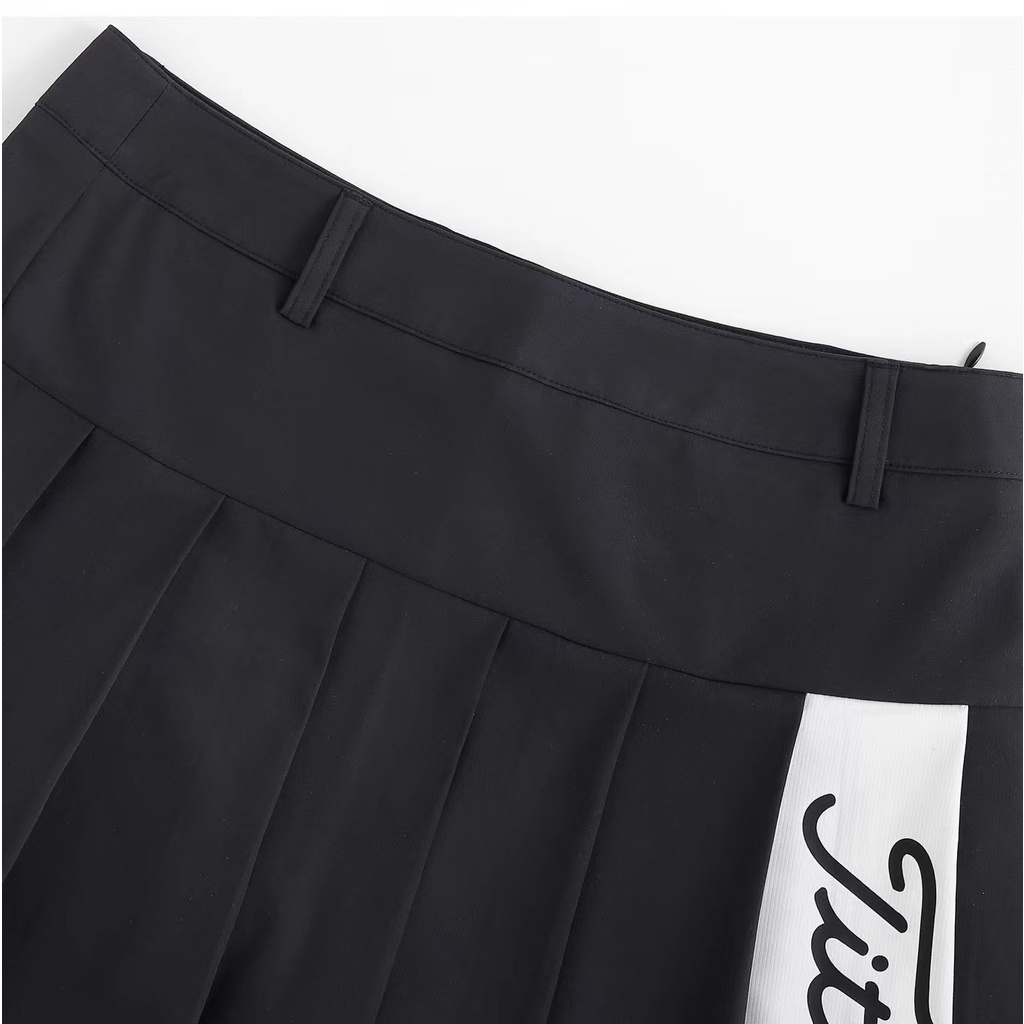 Tit Chân Váy Xếp Ly Thoáng Khí Nhanh Khô Phong Cách Mới Chơi golf hakama cg2b