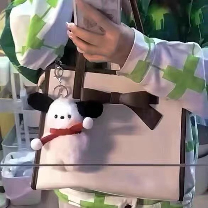 Móc Khóa Hình Chú Chó pacha Nhồi Bông Dễ Thương 12cm