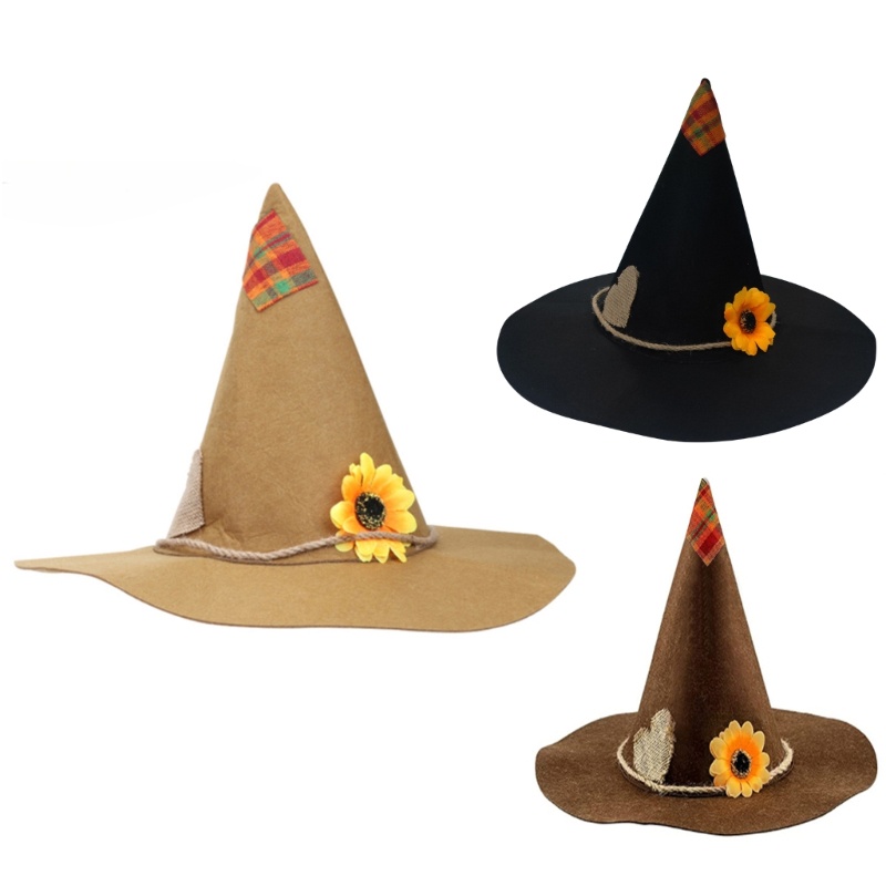 Treeling Nón Phù Thủy Hóa Trang halloween Cho Người Lớn Và Trẻ Em