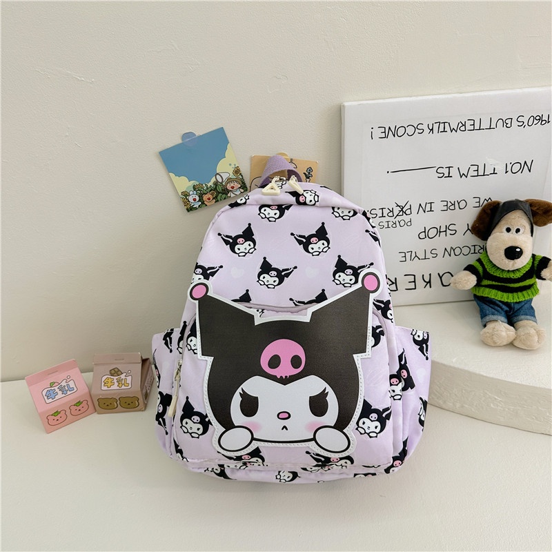 Sanrio Balo Vải oxford In Họa Tiết Hoạt Hình Dễ Thương Thời Trang Mùa Hè Cho Bé Mẫu Giáo
