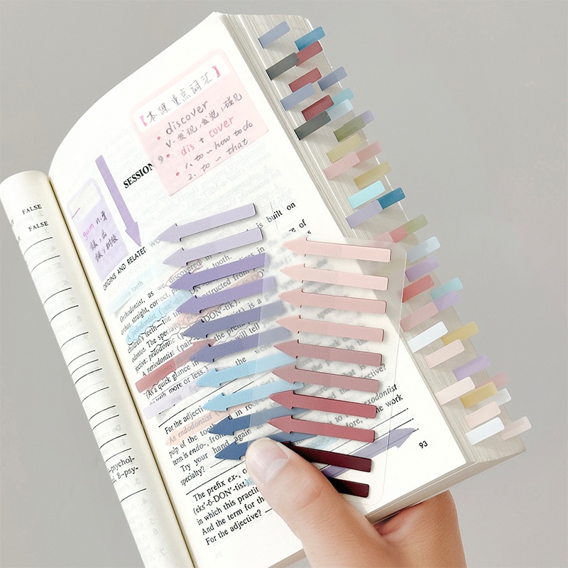 Enwei Bộ 200 Giấy Ghi Chú Chống Thấm Nước Dùng Trong Trường Học / Văn Phòng